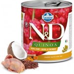 N&D Quinoa Dog Adult Skin & Coat Quail & Coconut 285 g – Hledejceny.cz