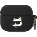 Karl Lagerfeld AirPods Pro cover Silicone Choupette Head 3D KLAPRUNCHK – Hledejceny.cz