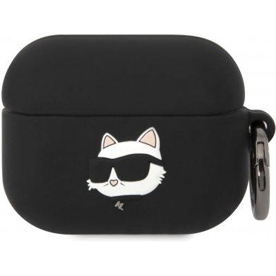 Karl Lagerfeld AirPods Pro cover Silicone Choupette Head 3D KLAPRUNCHK – Hledejceny.cz