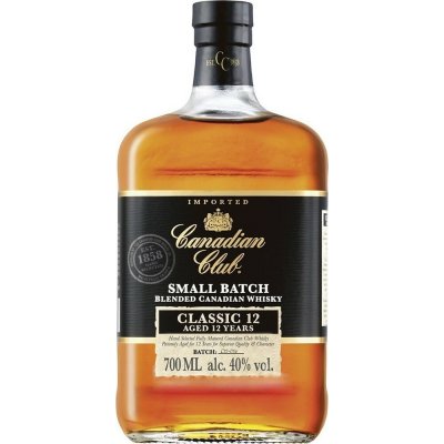 Canadian Club Classic 12y 40% 1 l (holá láhev)