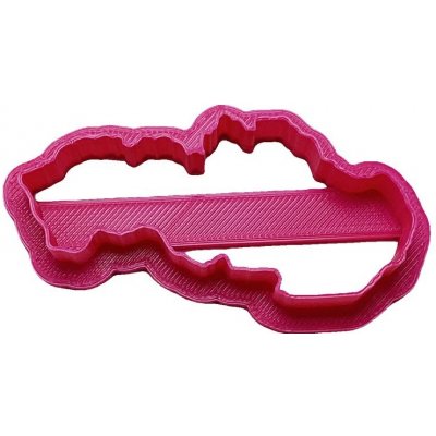 Vykrajovátko mapa Slovensko - 3D tisk - Dortmarket – Sleviste.cz