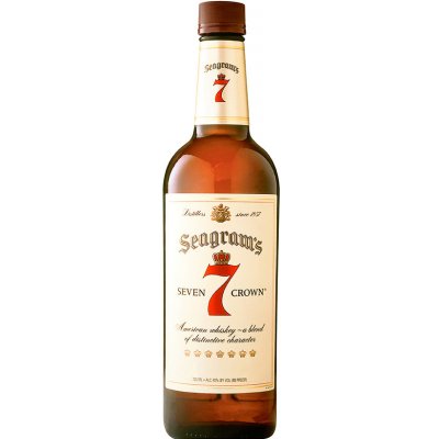 Whisky Seven Crown 40% 1 l (holá láhev)