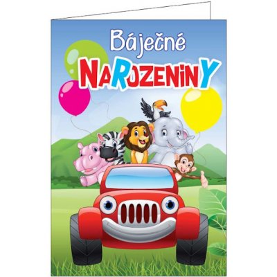 Blahopřání do obálky BÁJEČNÉ NAROZENINY (BOB-2600) – Hledejceny.cz