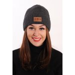 R-JET Sport fashion basic bez bam ohrnutá antracit šedá – Hledejceny.cz