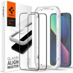 Spigen tR Align Master Black 2 Pack iPhone 13/13 Pro AGL03387 – Zboží Živě