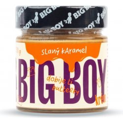 Big Boy Arašídový krém SLANÝ KARAMEL 250 g