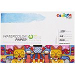 Carioca Plus akvarelový papír A5 20 listů – Zboží Mobilmania