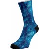 Walkee barevné ponožky Space waves Modrá