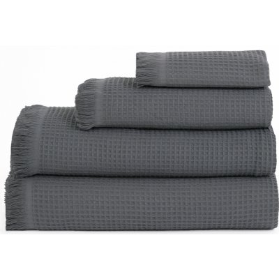 MKLuzkoviny vaflový ručník 50 x 100 cm florencia tmavě šedá – Zboží Dáma