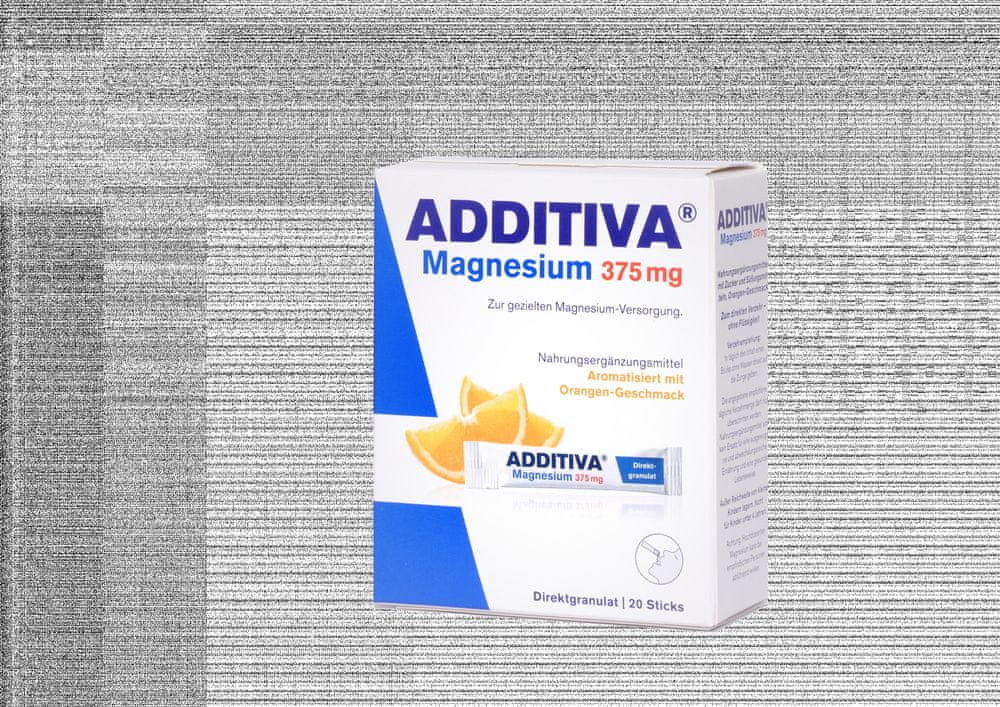 Additiva Magnesium 375mg granulát pomeranč 20 x 1.3 g