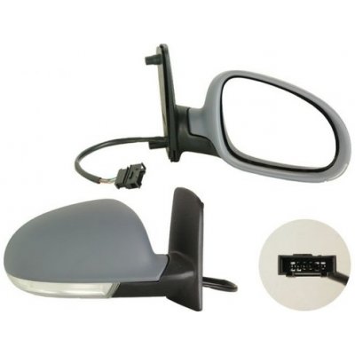 VIEW MAX zrcátko pravé VOLKSWAGEN SHARAN (7M), .04-04.10 OE 1K0949102, 1K0857521K, 1K0857538, 7M3857508E, 1K0857522, 1K0857538GRU, 7M3857508E01C | Zboží Auto