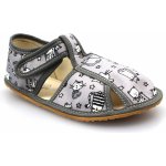 Baby Bare Shoes bačkory Grey cat – Zbozi.Blesk.cz