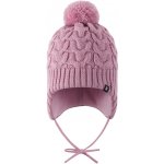Dětská pletená merino čepice Reima Paljakka růžová Grey Pink – Sleviste.cz