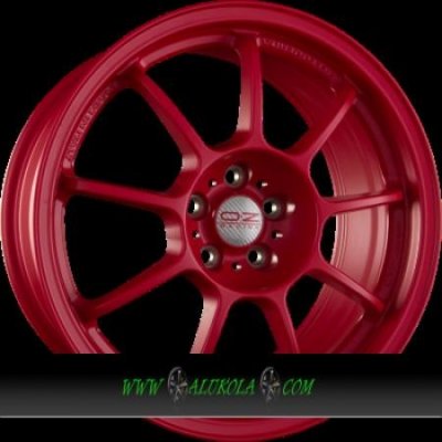 OZ ALLEGGERITA 7x17 4x100 ET44 matt Red | Zboží Auto