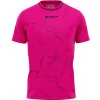 Pánské sportovní tričko Givova Sportovní triko Grafite Fuchsia-Black růžová