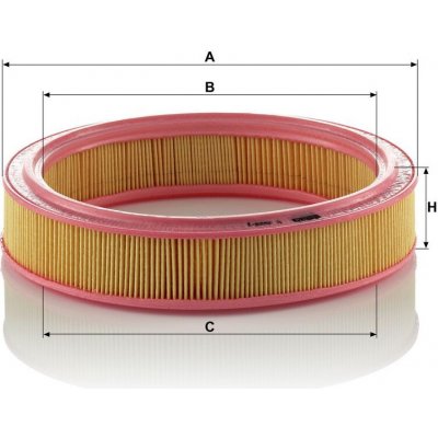 MANN-FILTER Vzduchový filtr MANN C2638/1 (MF C2638/1) – Hledejceny.cz