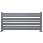 Plotový hliníkový dílec - štěrbinový 220 x 180 cm – Hledejceny.cz