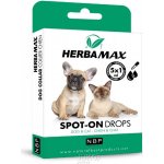 Herba Max Spot-on pro psy kočky do 15 kg 5 x 1 ml – Hledejceny.cz