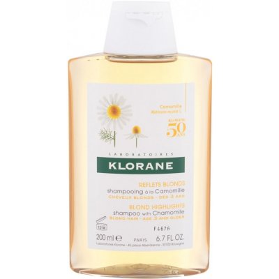 Klorane Camomille šampon pro blond vlasy Golden Highlights Shampoo 200 ml – Zbozi.Blesk.cz