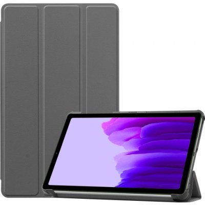 Protemio Leather zaklapovací obal Samsung Galaxy Tab A7 Lite 32466 šedý – Zboží Mobilmania
