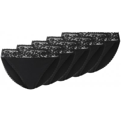 esmara Dámské kalhotky s krajkou 5 kusů černá – Hledejceny.cz