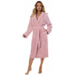 L&L dlouhý dámský župan 2413 Camelia kaštanové – Zboží Dáma