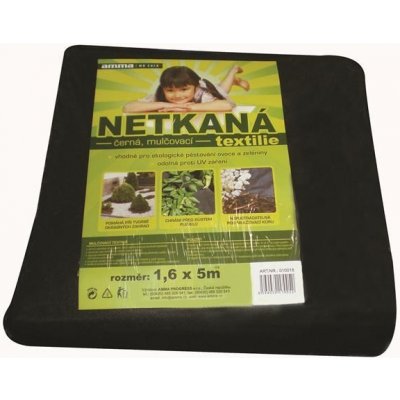 Festa Textilie netkaná 1,6x 5m černá 50g/m2 45550 – Zboží Mobilmania