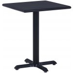 OMAXI 872209 Zahradní stůl černý 60 x 60 x 75 cm – Hledejceny.cz