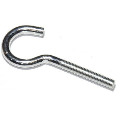 Hák s metrickým závitem, M6x80mm, Zn – Sleviste.cz