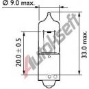 Philips 12356CP H21W BAY9S 12V 21W