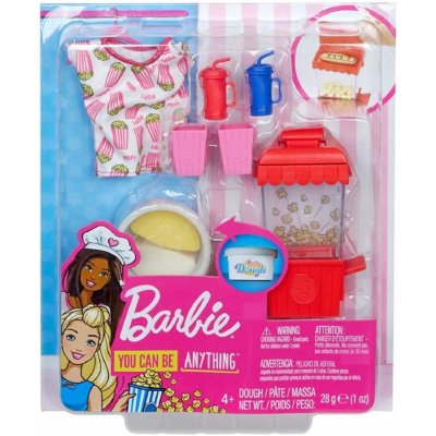 Mattel Barbie Mini doplňky příprava Popcornu GHK39 – Zboží Mobilmania