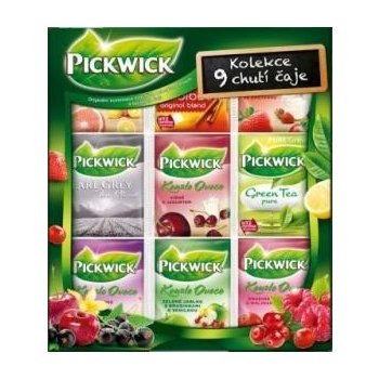 Pickwick Kolekce 9 chutí čaje ovocné čaje 45 sáčků 72 g