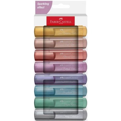 Faber Castell Textliner 1546 8 ks Metallic – Hledejceny.cz