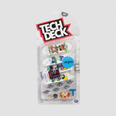 TechDeck Fingerboard čtyřbalení mini skateboard Revive – Sleviste.cz