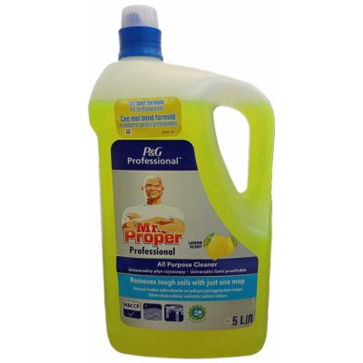 Mr. Proper Profesionál univerzální citronový čistič Lemon 5 l – Zboží Mobilmania