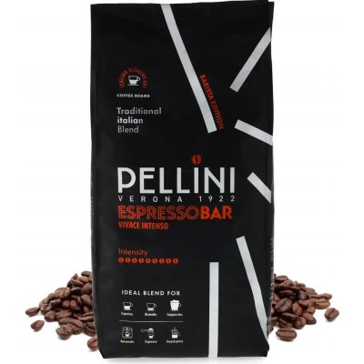 Pellini EspressoBar Vivace Intenso káv zrnková 250 g – Hledejceny.cz