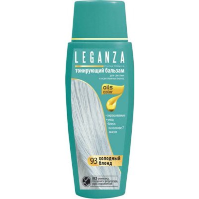 Leganza barvící balzám Chladný blond-93 150 ml. – Zboží Mobilmania