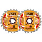 Kotouč řezný 165mm, sada 2ks, tenký, Ingco – Zboží Dáma