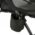 Křeslo VIRTUFIT Foldable Beach Chair Černé – Hledejceny.cz
