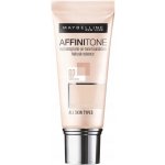 Maybelline Affinitone Perfecting + Protecting Foundation With Vitamin E sjednocující make-up 3 Light Beige 30 ml – Hledejceny.cz