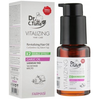 FARMASI Dr.C. Tuna Vitalizing vlasový olej česnek + capixyl 30 ml – Hledejceny.cz
