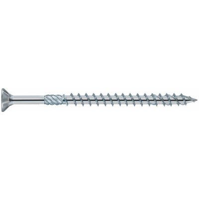Konstrukční tesařský vrut 4,5x80mm TORX T20 zápustná hlava, 100ks, zinek bílý – Hledejceny.cz