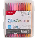 Monami Plus Pen 3000 popisovače 24 ks – Zboží Mobilmania