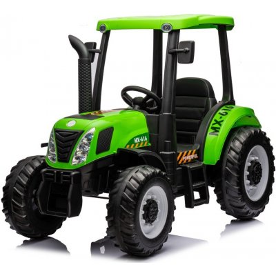 Mamido dětský elektrický traktor A011 24V 400W zelená – Zboží Mobilmania