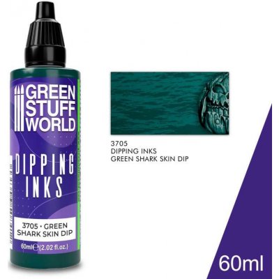 Green Stuff World Dipping Ink Green Shark Skin Dip 60ml – Zbozi.Blesk.cz