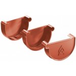 Gutta Aqua Plastové čelo žlabu 150 mm hnědá pravé 150 mm – Hledejceny.cz