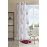 HOME WOHNIDEEN kusová záclona 49039 RAWLINS 0503 seda 245x140 cm (v x s) – Hledejceny.cz