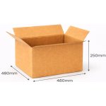 Era-pack Krabice papírová klopová 480 x 480 x 250 mm 3VVL – Sleviste.cz