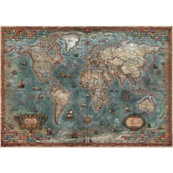 Educa Historical World Map 8000 dílků