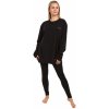 Calvin Klein QS7046E pyžamo dlouhé černé